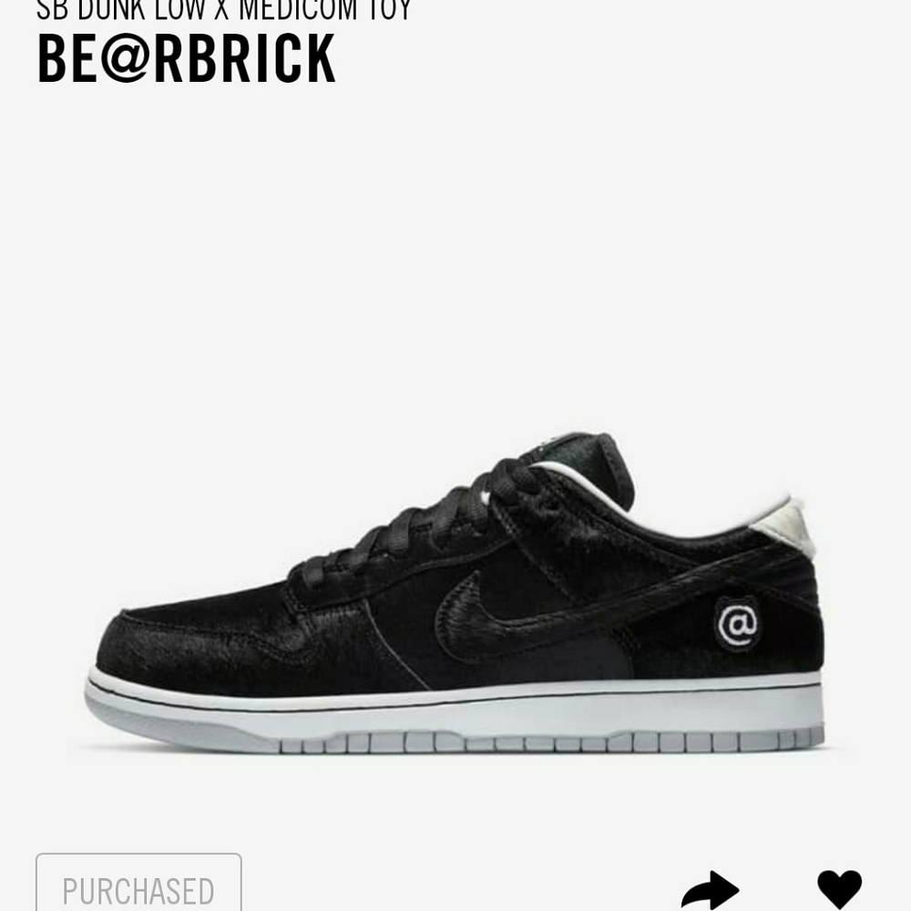 Nike Sb Dunk Medicon Toy Bearbrick